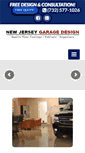 Mobile Screenshot of njgaragedesign.com