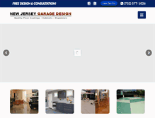 Tablet Screenshot of njgaragedesign.com
